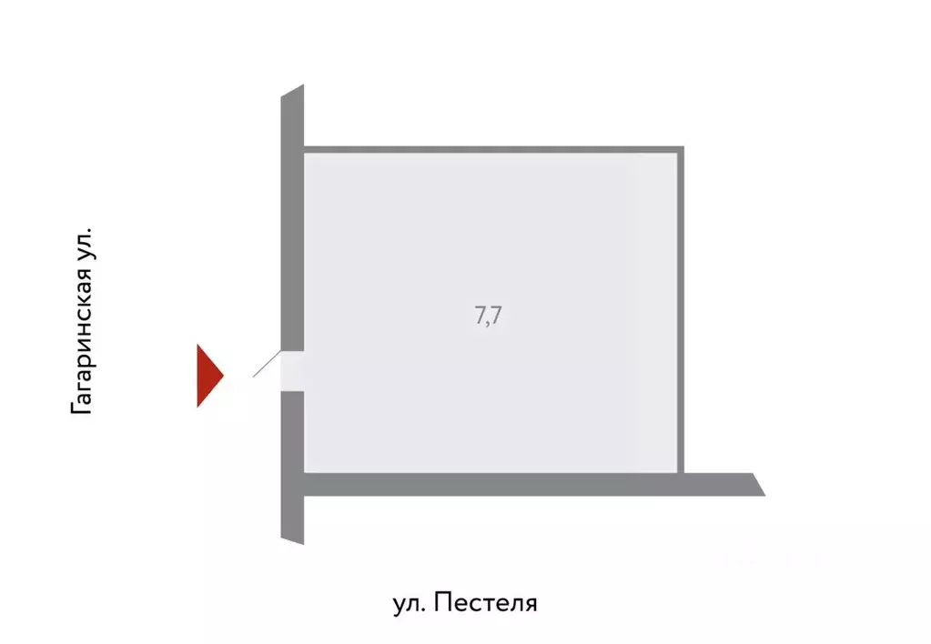 Офис в Санкт-Петербург ул. Пестеля, 8/36В (8 м) - Фото 2