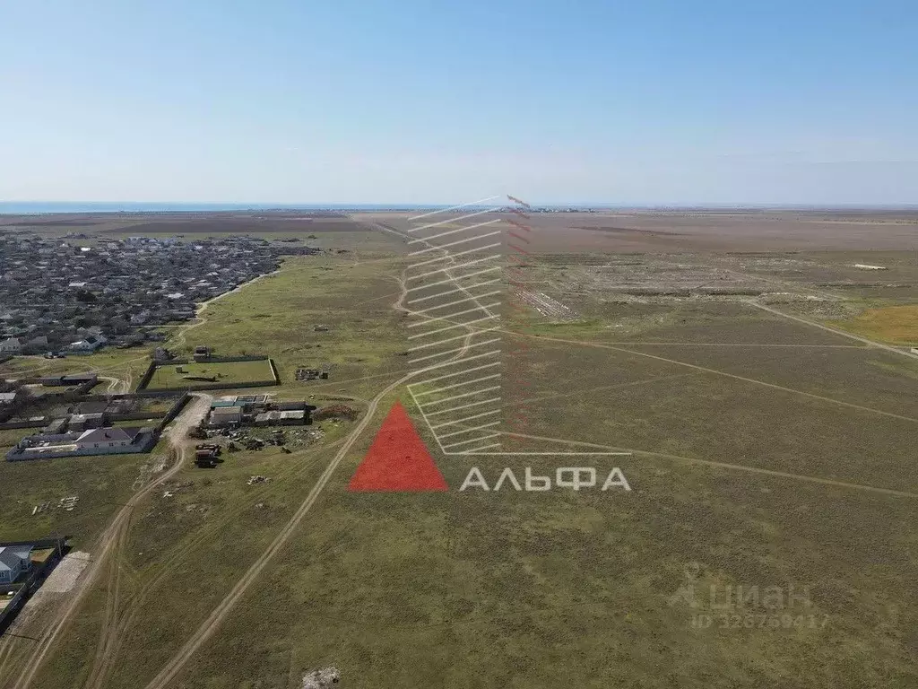 Участок в Крым, Сакский район, Молочненское с/пос, Молочненский ... - Фото 2