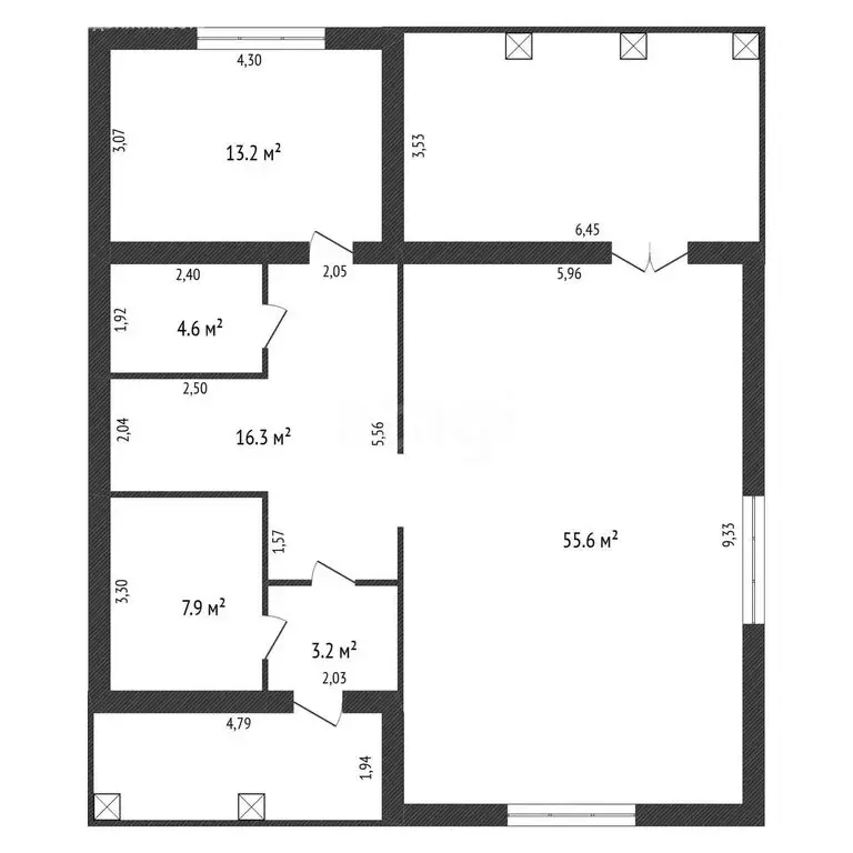 Дом в Калужская область, Боровский муниципальный округ, деревня ... - Фото 1