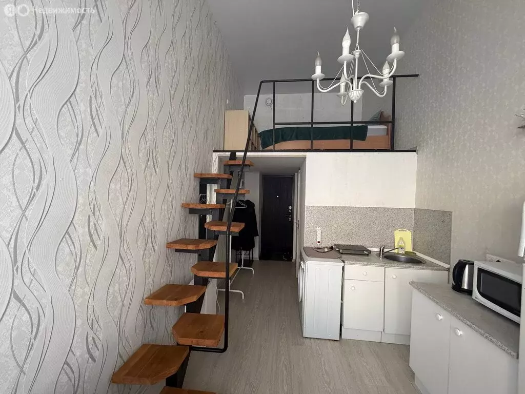 Квартира-студия: Новокузнецк, улица Челюскина, 41 (21 м) - Фото 1