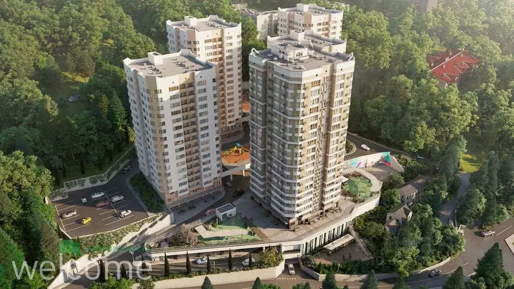 2-к кв. Крым, Ялта Ай-Петри жилой комплекс (70.87 м) - Фото 2