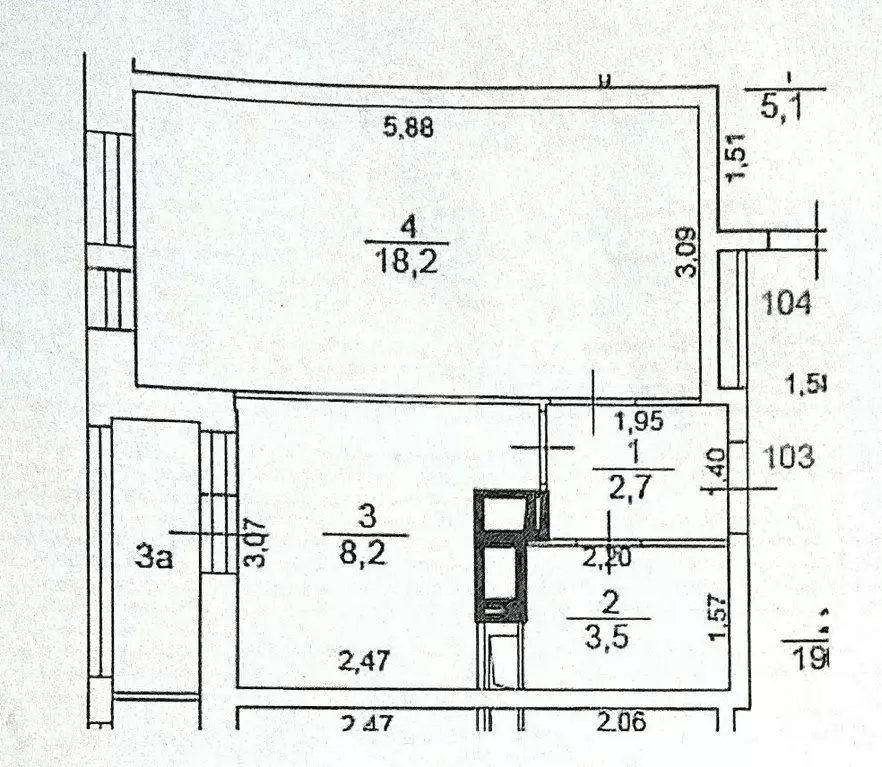 1-к кв. Московская область, Балашиха ул. Романычева, 3 (35.0 м) - Фото 2