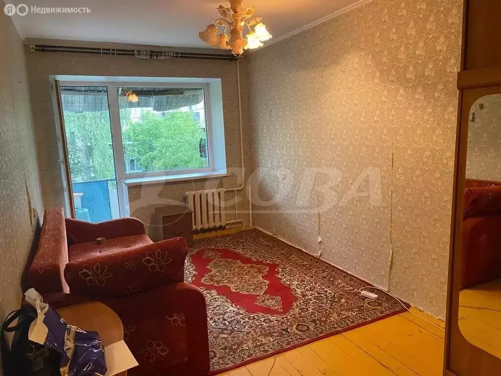 1-комнатная квартира: Тюмень, улица 50 лет Октября, 43 (33 м) - Фото 1