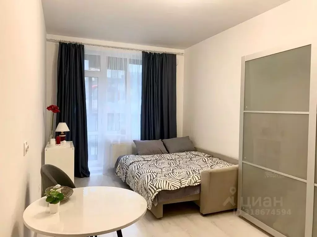 Студия Санкт-Петербург ул. Ивана Куликова, 4 (26.0 м) - Фото 0