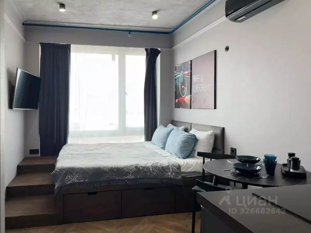 Студия Москва 1-я Магистральная ул., 25 (18.0 м) - Фото 1