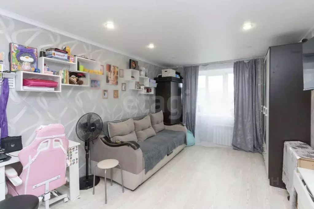 Комната Тюменская область, Тюмень Олимпийская ул., 25 (33.7 м) - Фото 1