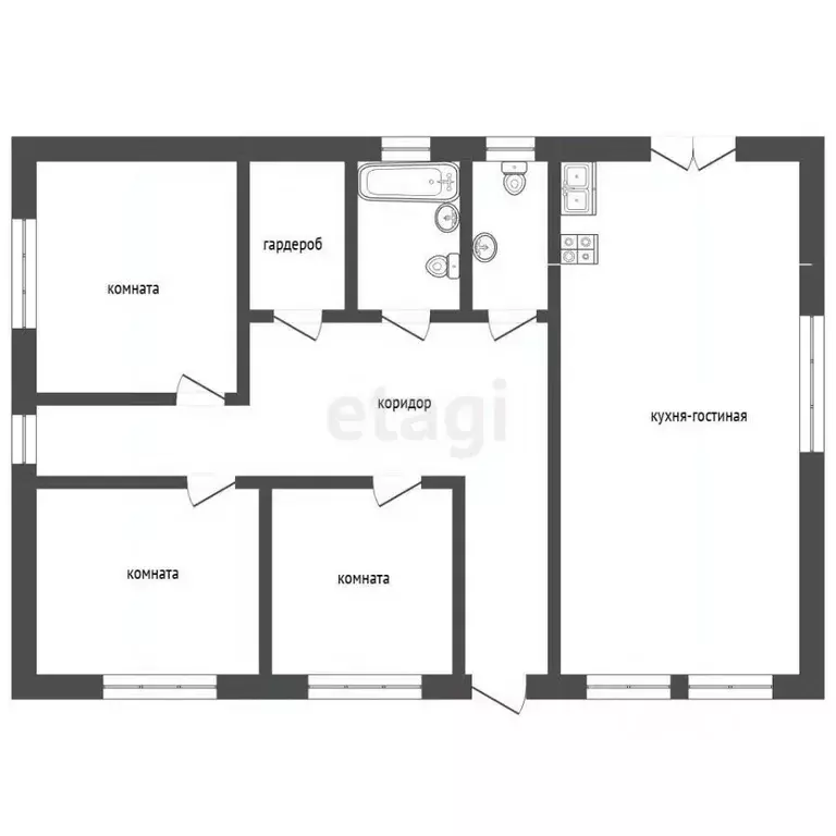 Дом в Крым, Евпатория городской округ, Заозерное пгт ул. Аллея Дружбы, ... - Фото 1