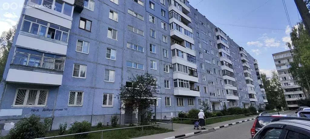 2-комнатная квартира: Ярославль, проезд Доброхотова, 10 (44 м) - Фото 0