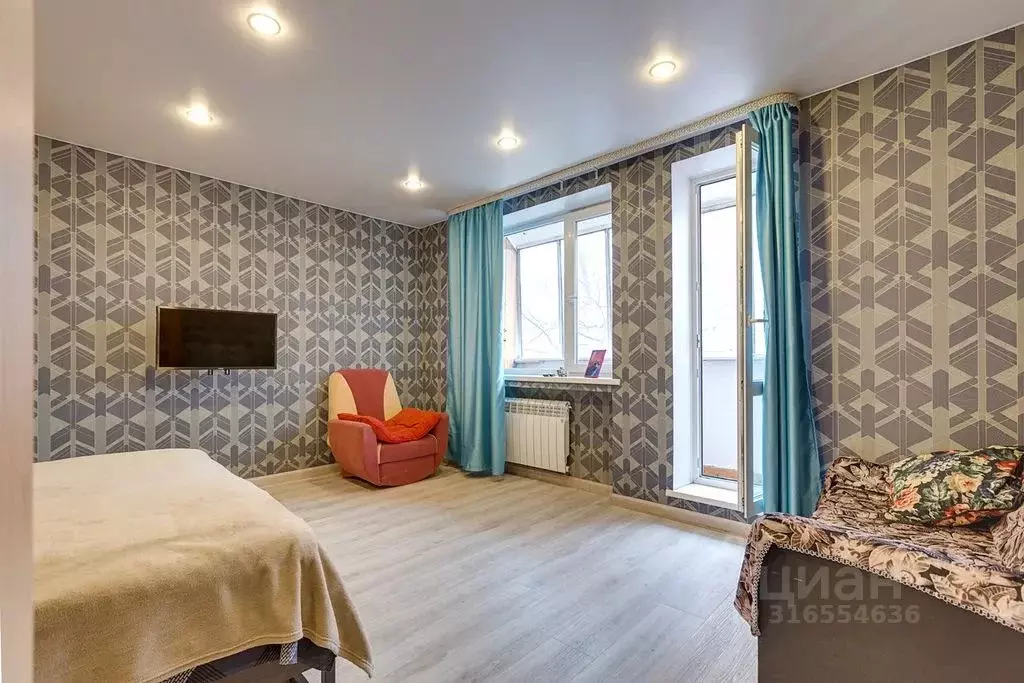 1-к кв. Санкт-Петербург Пражская ул., 3 (35.0 м) - Фото 1