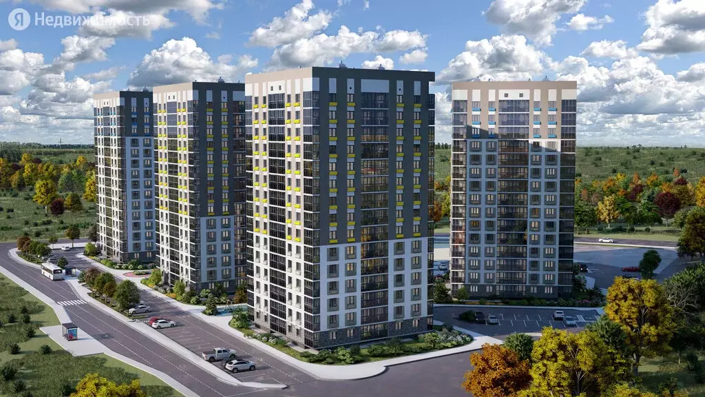 1-комнатная квартира: Тюмень, Интернациональная улица, 197б (40.6 м) - Фото 0