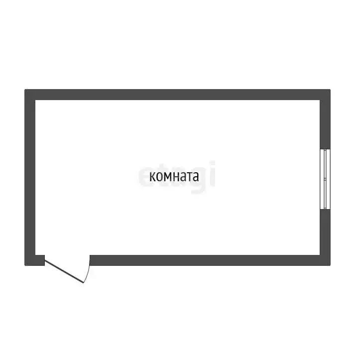 1к в 4-комнатной квартире (19 м) - Фото 0