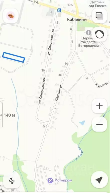 Участок в Брянская область, Брянский район, Глинищевское с/пос, с. ... - Фото 2