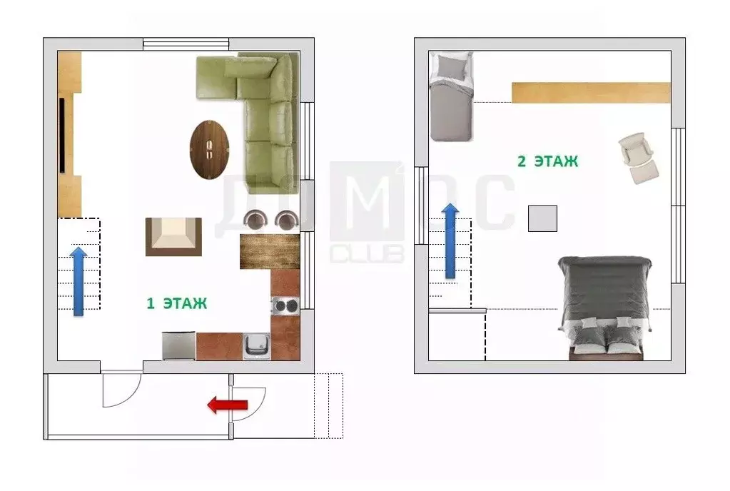 Дом в Свердловская область, Екатеринбург Строитель-1 СТ,  (48 м) - Фото 1