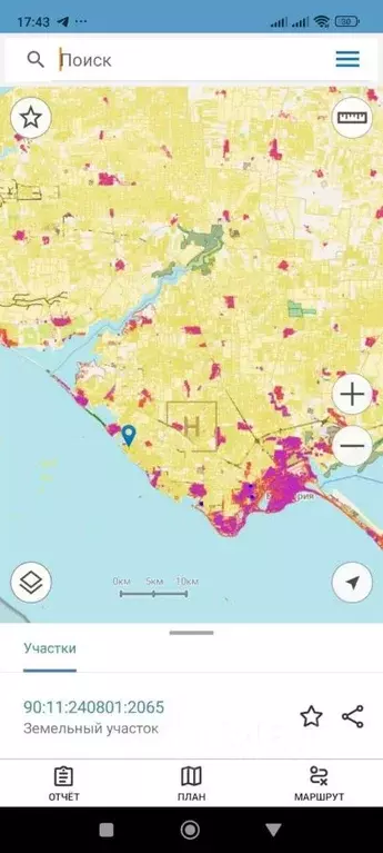 Участок в Крым, Сакский район, с. Штормовое  (6.0 сот.) - Фото 1