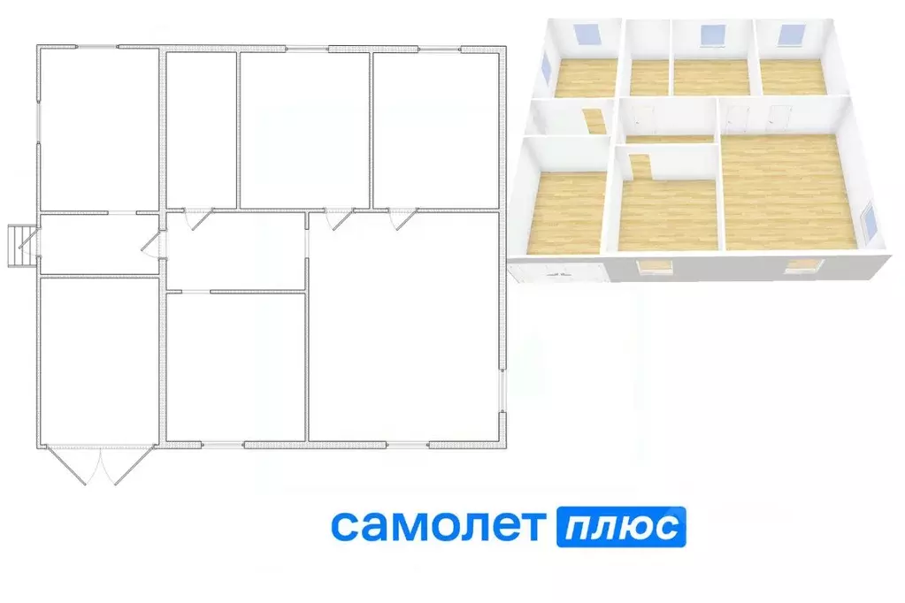 Дом в Кемеровская область, Топки Кедровая ул., 9 (84 м) - Фото 1