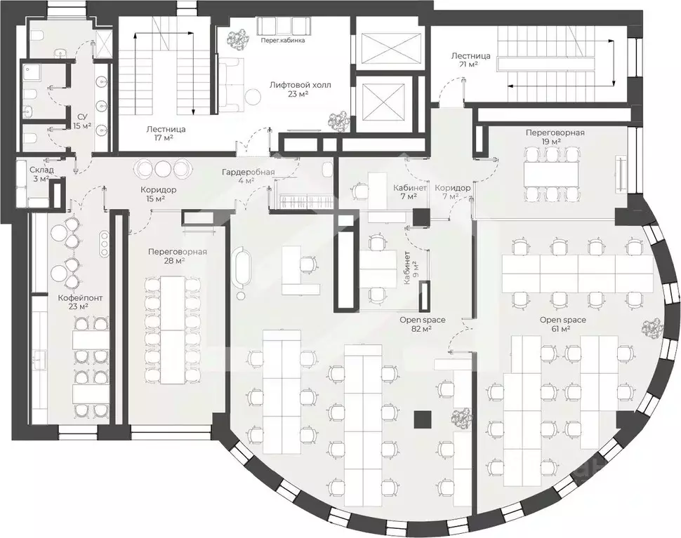 Офис в Москва Композиторская ул., 17 (310 м) - Фото 2
