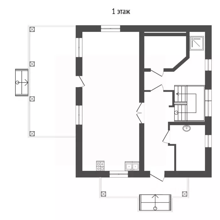 Дом в Белгородская область, Белгородский район, Комсомольское с/пос, ... - Фото 2