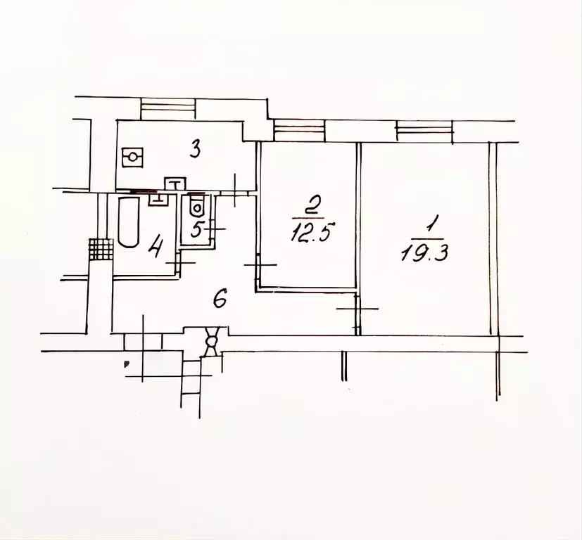 2-к кв. Москва Большая Дорогомиловская ул., 5 (57.0 м) - Фото 2