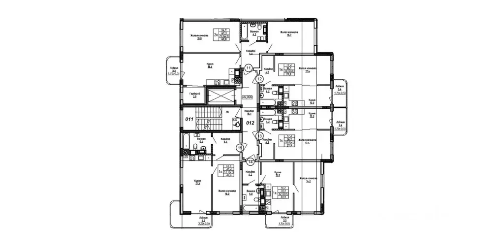 1-к кв. Калининградская область, Калининград Теодор Кроне жилой ... - Фото 2