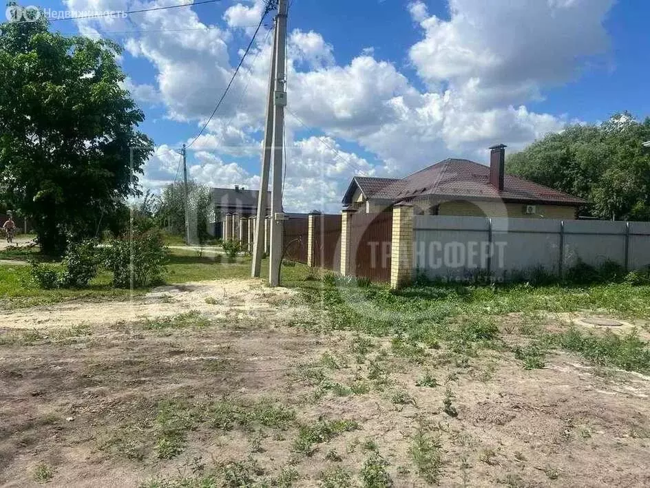 Участок в село Новая Усмань, улица Жака Ива Кусто, 48 (15 м) - Фото 1