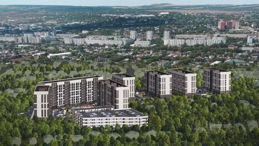 1-к кв. Ставропольский край, Ессентуки ул. Благодатная, 28 (40.77 м) - Фото 2