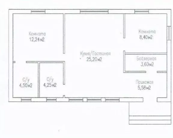 Дом в Калининградская область, Зеленоградск СНТ Волна тер., ул. ... - Фото 2