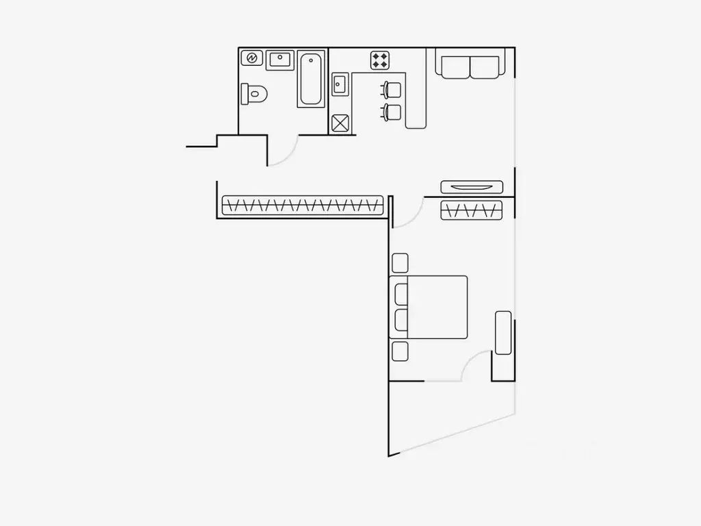 2-к кв. Москва Автозаводская ул., 23Бк2 (47.0 м) - Фото 2