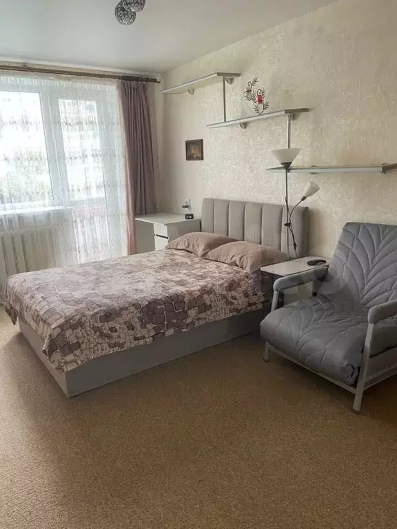 1-к. квартира, 30,3 м, 5/5 эт. - Фото 0