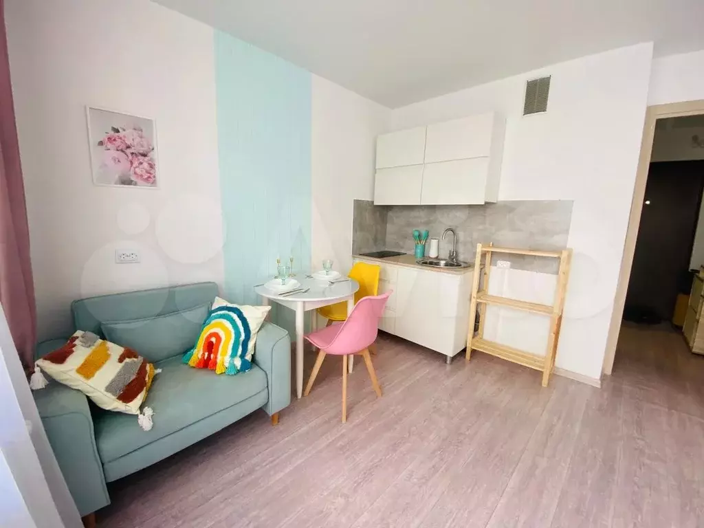 Квартира-студия, 27 м, 13/22 эт. - Фото 0