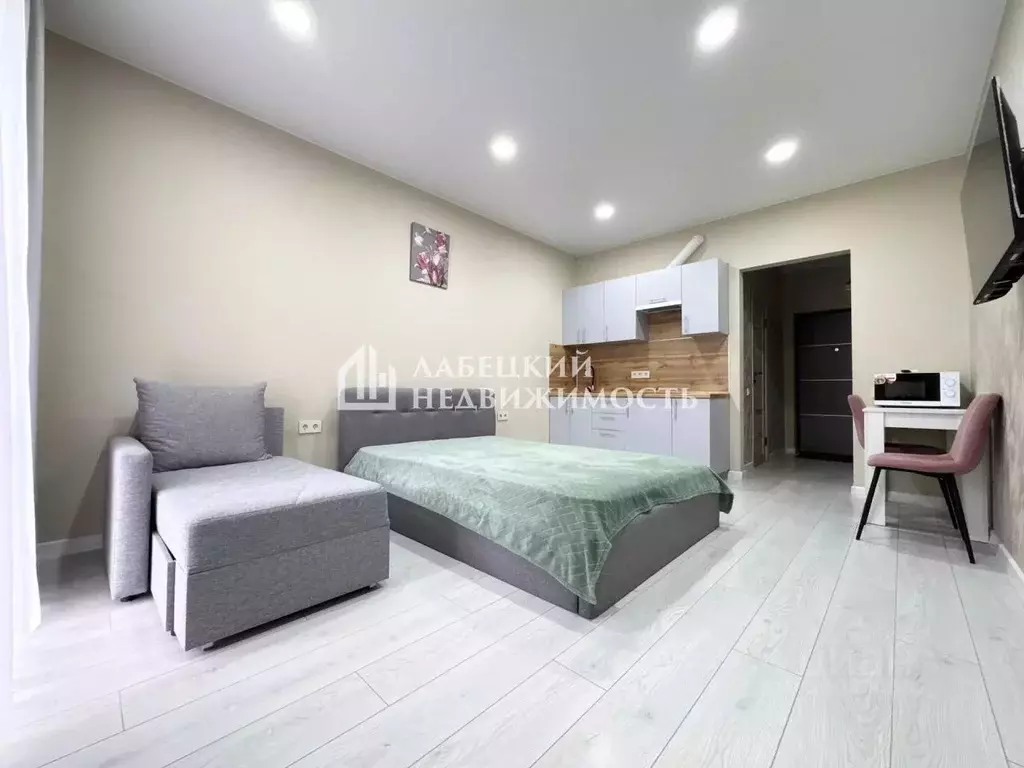 Студия Краснодарский край, Сочи ул. Искры, 88 (24.9 м) - Фото 1
