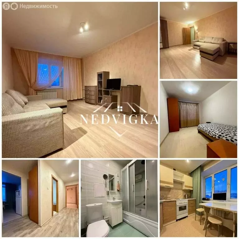 2-комнатная квартира: Мирный, улица Ленина, 10А (54 м) - Фото 1