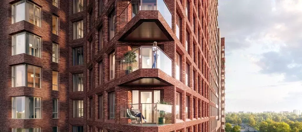 1-к кв. Москва Москворечье жилой комплекс (33.1 м) - Фото 2