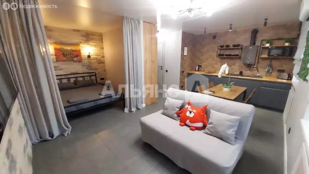 Квартира-студия: Каменск-Шахтинский, микрорайон 60 лет Октября, 10 (30 ... - Фото 2