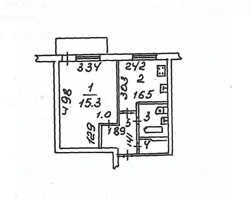 1-к кв. Волгоградская область, Волжский просп. Дружбы, 73 (28.5 м) - Фото 2