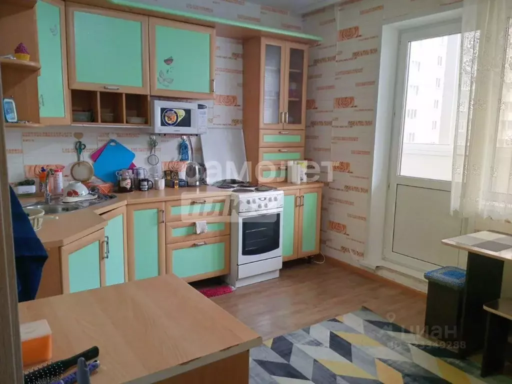 1-к кв. Красноярский край, Красноярск Нанжуль-Солнечный мкр, ул. ... - Фото 1