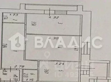 2-к кв. Владимирская область, Владимир Стрелецкий пер., 1А (66.3 м) - Фото 2
