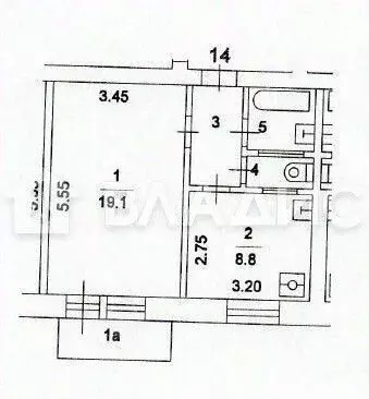 1-к кв. Москва Петровско-Разумовский проезд, 24К18 (36.0 м) - Фото 2