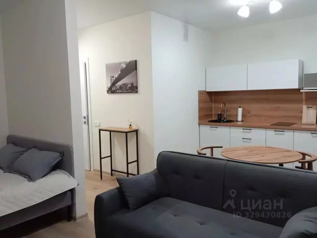 Студия Самарская область, Самара ул. Авроры, 148А (33.0 м) - Фото 1