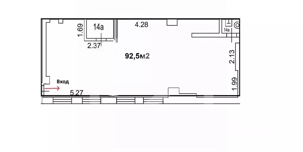 Торговая площадь в Москва Новослободская ул., 24С1 (93 м) - Фото 2