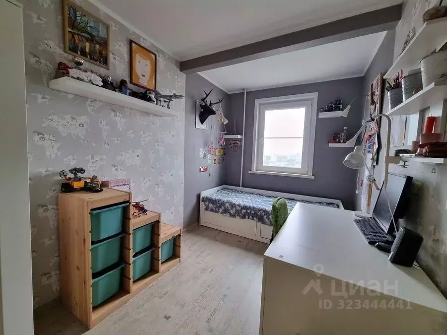 3-к кв. Кемеровская область, Новокузнецк просп. Н.С. Ермакова, 2 (71.7 ... - Фото 1