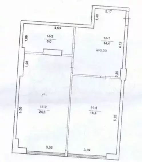2-к кв. Крым, Симферополь ул. Балаклавская, 47а (63.1 м) - Фото 2