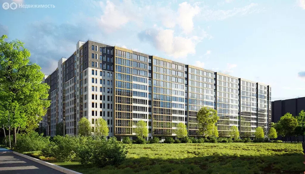 Квартира-студия: посёлок Шушары, Старорусский проспект, 3к2 (18.8 м) - Фото 1