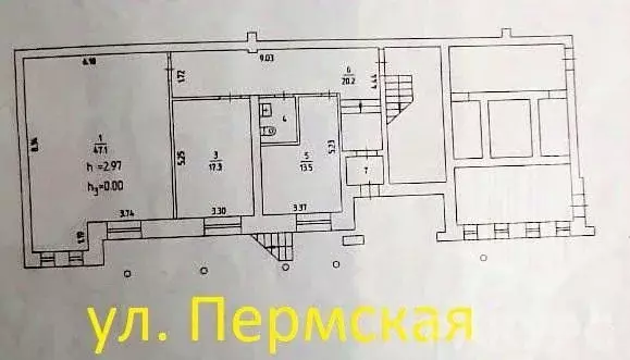 Помещение свободного назначения в Пермский край, Пермь Пермская ул., ... - Фото 2