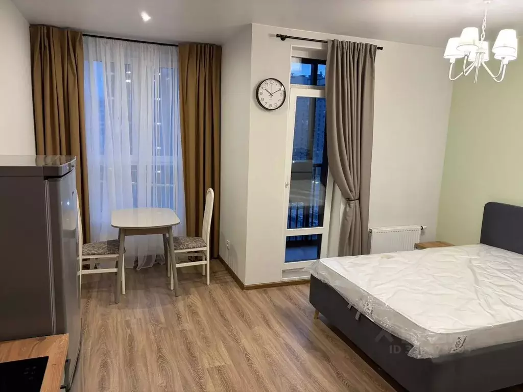 Студия Санкт-Петербург ул. Вадима Шефнера, 4 (28.0 м) - Фото 1