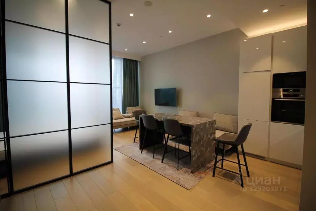 Студия Москва 1-й Красногвардейский проезд, 22с1 (52.0 м) - Фото 2