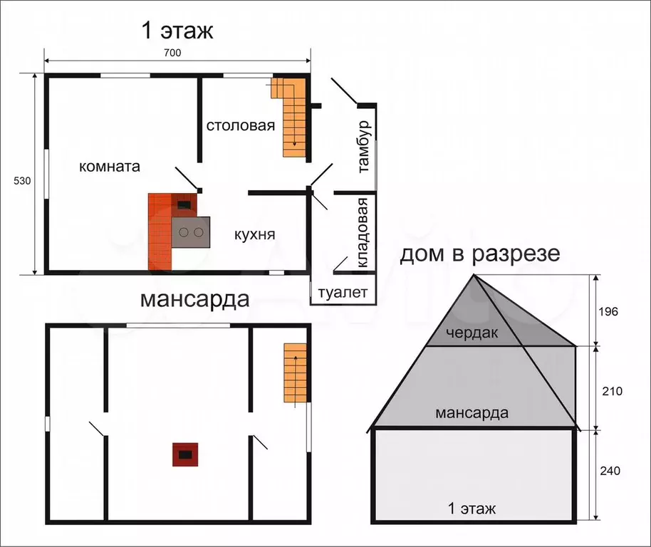 Дача 50 м на участке 10 сот. - Фото 0