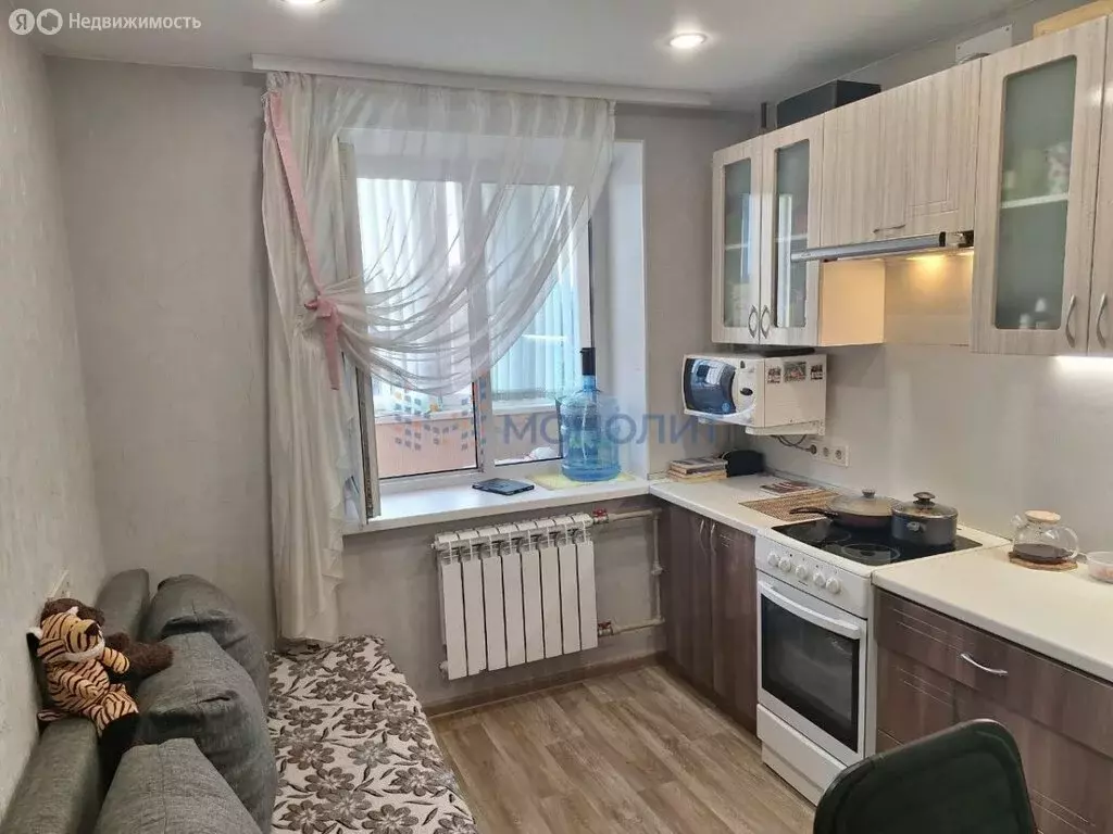 1-комнатная квартира: Нижний Новгород, улица Надежды Сусловой, 24 ... - Фото 0