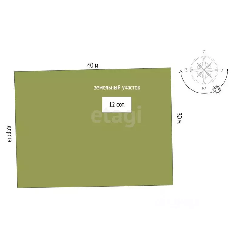 Участок в Алтайский край, Первомайский район, пос. Новый ул. ... - Фото 2