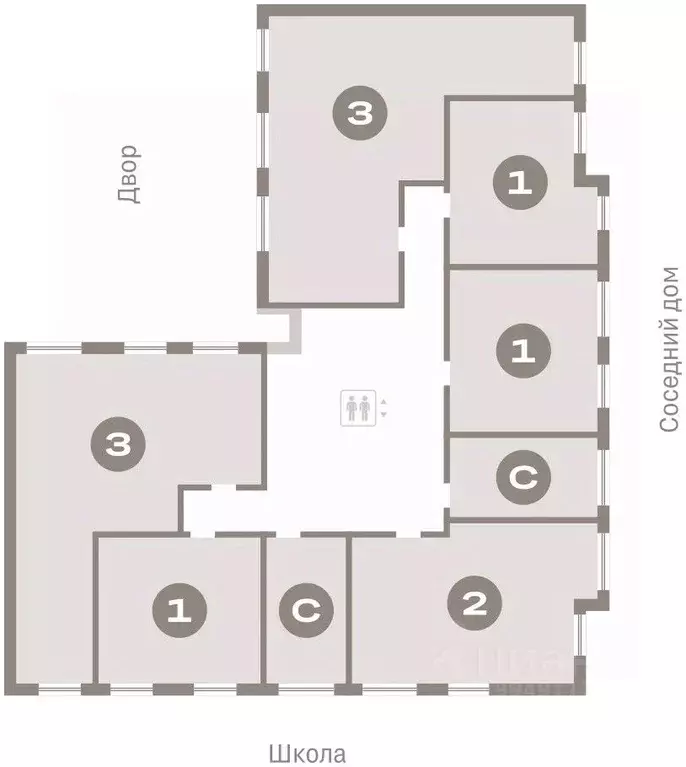 Студия Новосибирская область, Новосибирск Лебедевский кв-л,  (20.7 м) - Фото 1