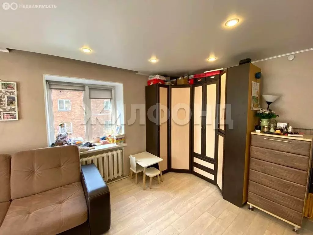 1-комнатная квартира: Абакан, улица Герцена, 19 (29.9 м) - Фото 0